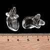 Natural Quartz Crystal Carved Half Hole Beads G-K367-02D-3