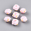 Opaque Acrylic Beads SACR-YW0002-01B-1