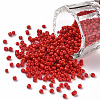 Baking Paint Glass Seed Beads SEED-US0003-2mm-K20-1