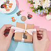Alloy Enamel Shoe Charms PALLOY-AB00019-3