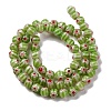 Handmade Millefiori Lampwork Beads Strands LAMP-G164-02D-2