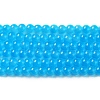Baking Paint Imitation Jade Glass Round Bead Strands DGLA-Q021-4mm-13-3