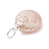 Natural Baroque Keshi Pearl Pendants PALLOY-JF04920-01-5