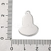 Anti-Tarnish 201 Stainless Steel Pendants STAS-Q015-01P-3