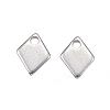 Tarnish Resistant 201 Stainless Steel Charms STAS-F039-85-P-1