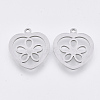 Non-Tarnish 201 Stainless Steel Pendants STAS-T044-110P-1