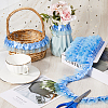 Satin Organza Pleated Ribbons ORIB-GF0001-06A-4