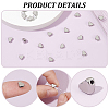25Pcs 304 Stainless Steel Beads STAS-UN0059-78-5