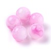 Acrylic Imitation Jade Beads MACR-E025-25D-8mm-1