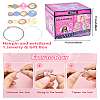 Children's DIY Treasure Jewelry Box AJEW-YWC0001-08-5