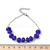 304 Stainless Steel Cable Chain Bracelets BJEW-Z123-01P-5