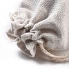 Halloween Cotton Cloth Storage Pouches ABAG-M004-01G-4