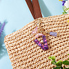 Resin Butterfly Pendant Keychains KEYC-TAC0034-03V-5