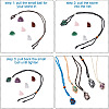 DIY Pendant Necklaces Making Kits DIY-FW0001-05-4
