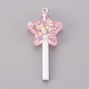 Resin Pendants RESI-K008-B02-1