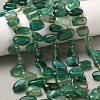 Natural Agate Beads Strands G-P604-A15-01-1