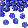 30Pcs Pave Disco Ball Beads RB-TA0001-26D-2