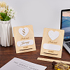 Wooden Pregnancy Announcement Sign DJEW-WH0058-29-5