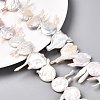 Natural Baroque Keshi Pearl Beads Strands PEAR-S018-06F-1