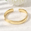 Brass Cuff Bangles BJEW-L718-02G-2