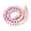 Anti-Tarnish Electroplate Glass Beads Strands GLAA-T025-10mm-11E-3