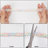 5 Yards Flower Polyester Lace Ribbon OCOR-GF0004-95C-5