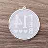 Valentine's Day Silicone Pendant Molds DIY-J009-07D-2