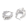 Non-Tarnish 304 Stainless Steel Hoop Earrings EJEW-C105-09P-2