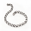 Tarnish Resistant 304 Stainless Steel Twisted Chain Bracelets LS-BJEW-N263-03P-1