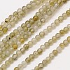 Natural Labradorite Round Bead Strands G-A130-2mm-18-1