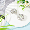 2Pcs Alloy Rhinestone Shoe Decorations AJEW-FG0003-72A-5