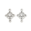 Tibetan Style Alloy Viking Knot Connector Charms LS-FIND-H053-14AS-1