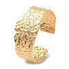 304 Stainless Steel Textured Cuff Bangles LS-BJEW-F457-01G-3