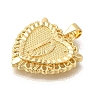 Rack Plating Brass Pendants KK-I722-09G-D-2