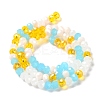 Glass Beads Strands EGLA-A034-M6mm-52-4