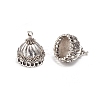 Tibetan Style Alloy Pendant Bails TIBE-L011-006AS-3