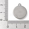 304 Stainless Steel Pendants STAS-L277-02B-P-3