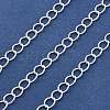 Brass Curb Chains KK-P304-02C-S-1