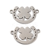Non-Tarnish 201 Stainless Steel Connector Charms STAS-Q245-19P-1