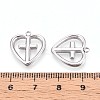 304 Stainless Steel Pendants STAS-N109-199P-3