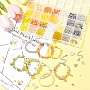 DIY Alloy Enamel & Glass & ABS Plastic Imitation Pearl Bracelets Jewelry Making Kits DIY-FS0007-52-8