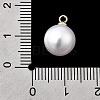 ABS Plastic Imitation Pearl Pendants FIND-H052-01F-04G-3