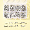 140Pcs 8 Styles Tibetan Style Alloy Beads TIBEB-FS0001-18-7