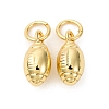Brass Pendants KK-D019-14C-G-1