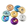 Electroplated Synthetic Non-Magnetic Hematite Pendants G-C136-04-1
