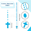 Luminous Plastic Pendant Necklaces NJEW-DC0001-06A-2