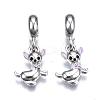 Alloy European Dangle Charms MPDL-N039-024-2