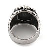304 Stainless Steel Ring RJEW-B055-04AS-15-3