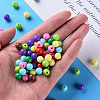 Opaque Acrylic Beads MACR-S370-C8mm-M2-5