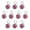 10Pcs Glass Rhinestone Charms STAS-TA0003-26H-1
